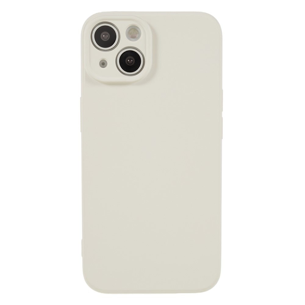 Coque TPU résistant aux chocs iPhone 15, beige