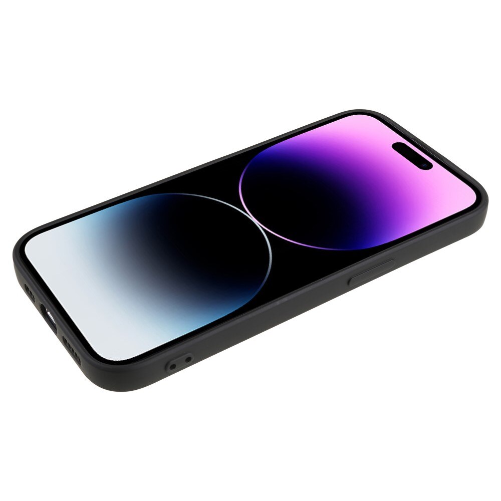 Coque TPU résistante aux chocs iPhone 15 Pro, Noir