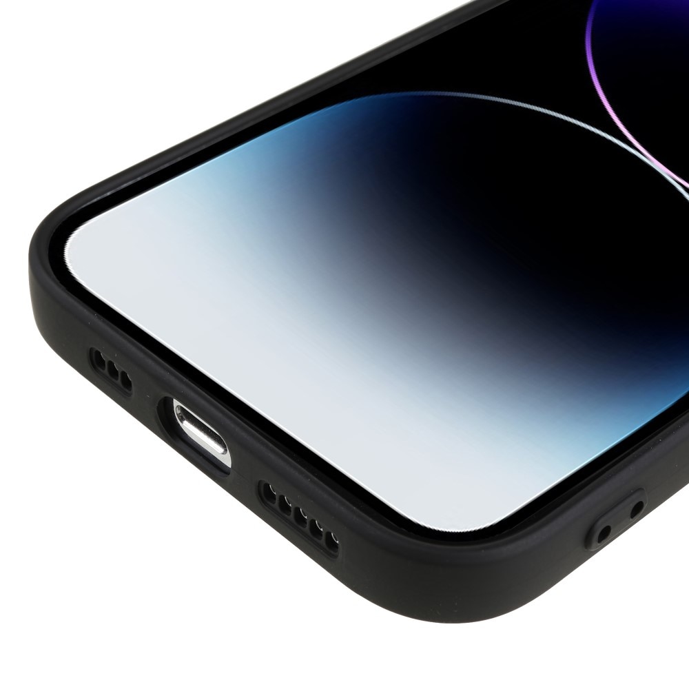 Coque TPU résistante aux chocs iPhone 15 Pro, Noir
