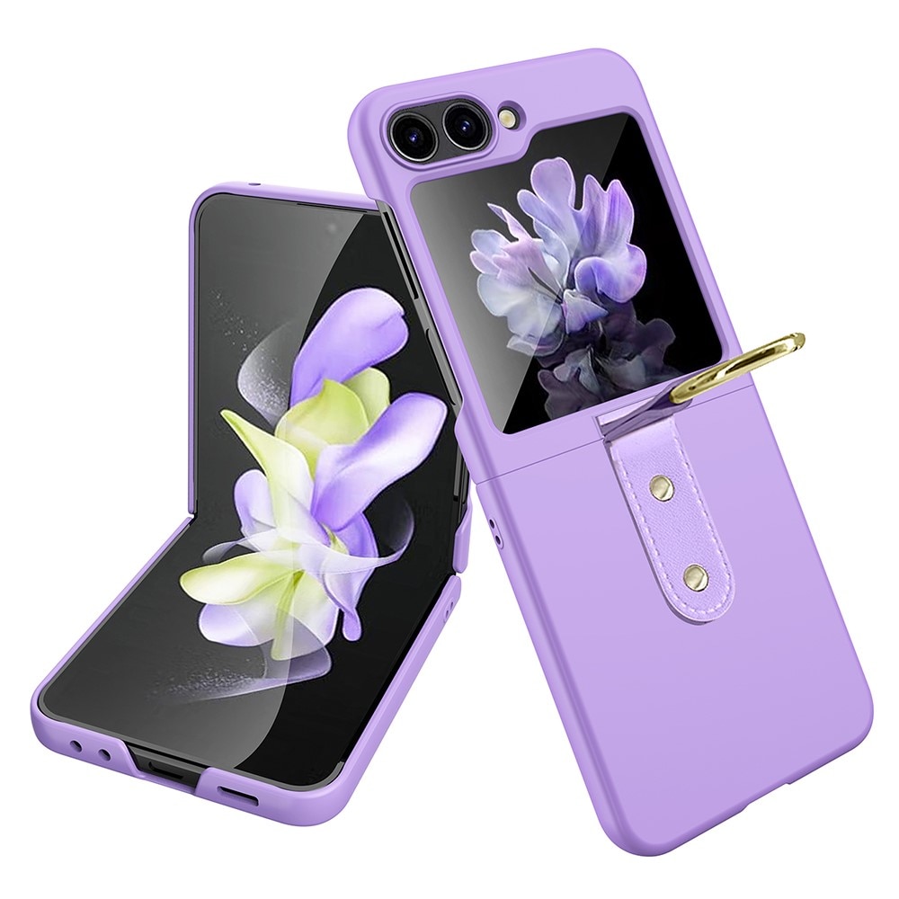 Coque avec porte-bague Samsung Galaxy Z Flip 6, violet