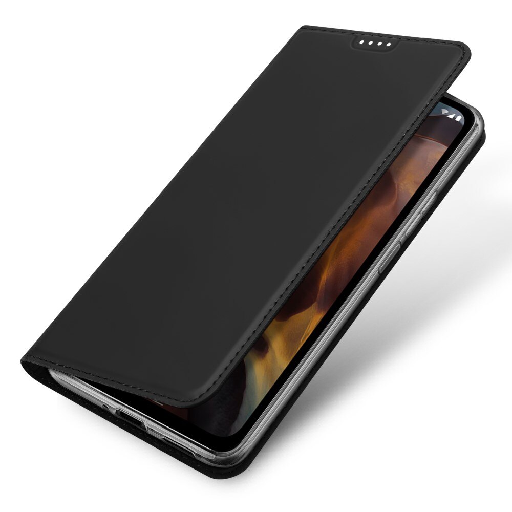 Étui portefeuille Skin Pro Series  Nokia XR21, Noir