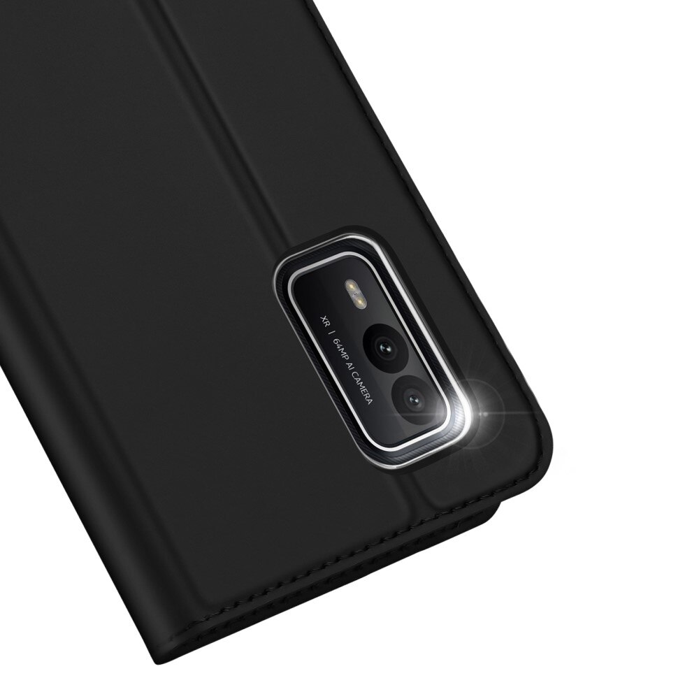 Étui portefeuille Skin Pro Series  Nokia XR21, Noir