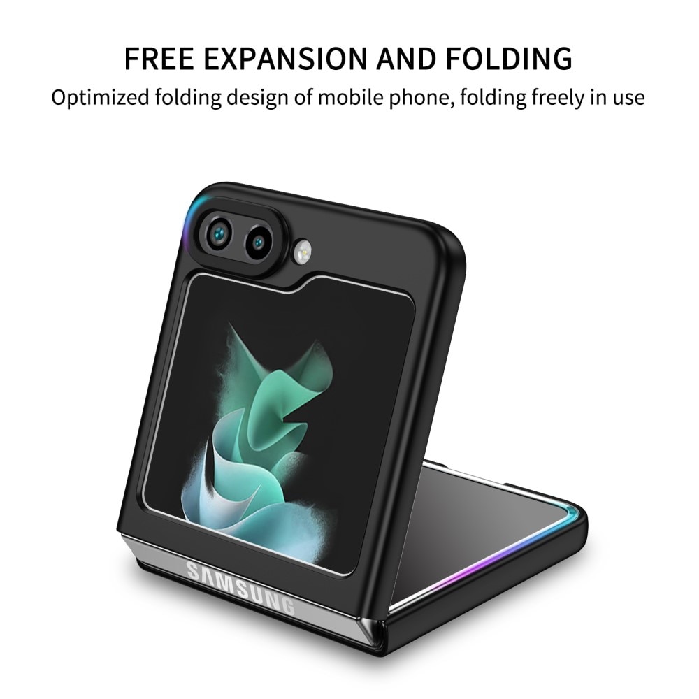 Coque Kickstand Samsung Galaxy Z Flip 5, noir