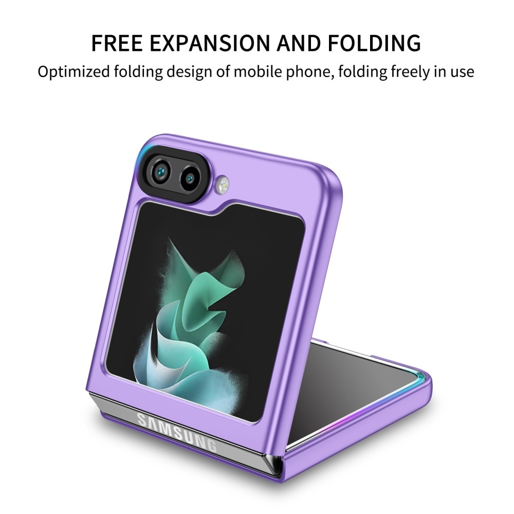 Coque Kickstand Samsung Galaxy Z Flip 5, violet