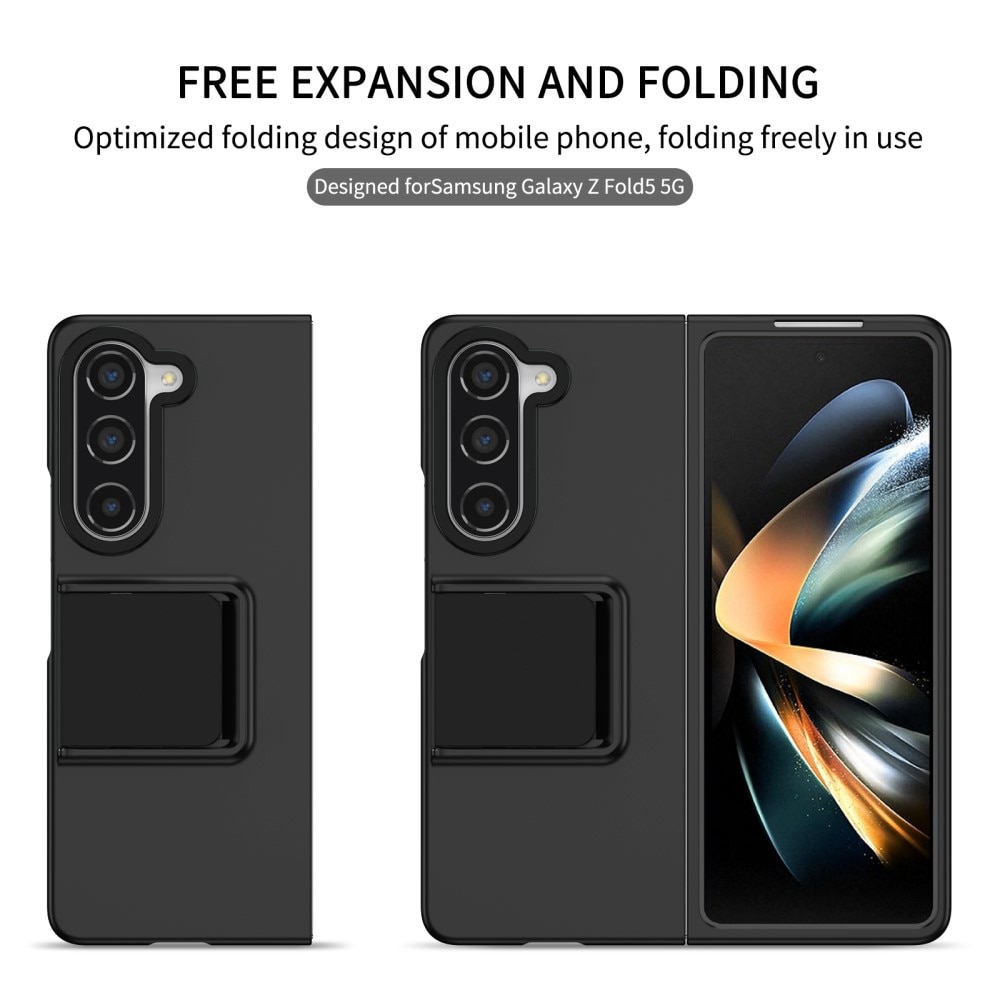 Coque Kickstand Samsung Galaxy Z Fold 5, noir