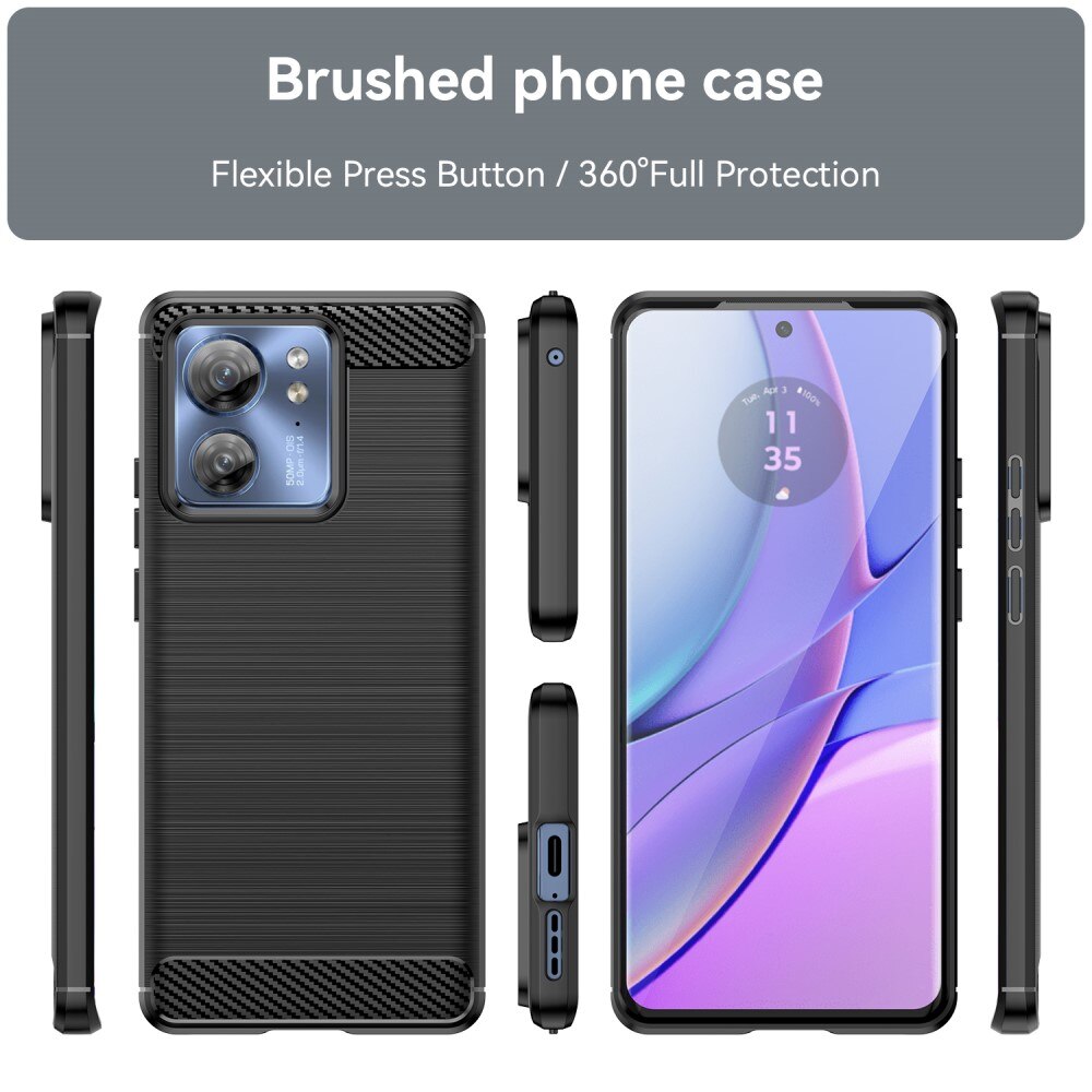 Coque TPU Brushed Motorola Edge 40, [FÄRG}