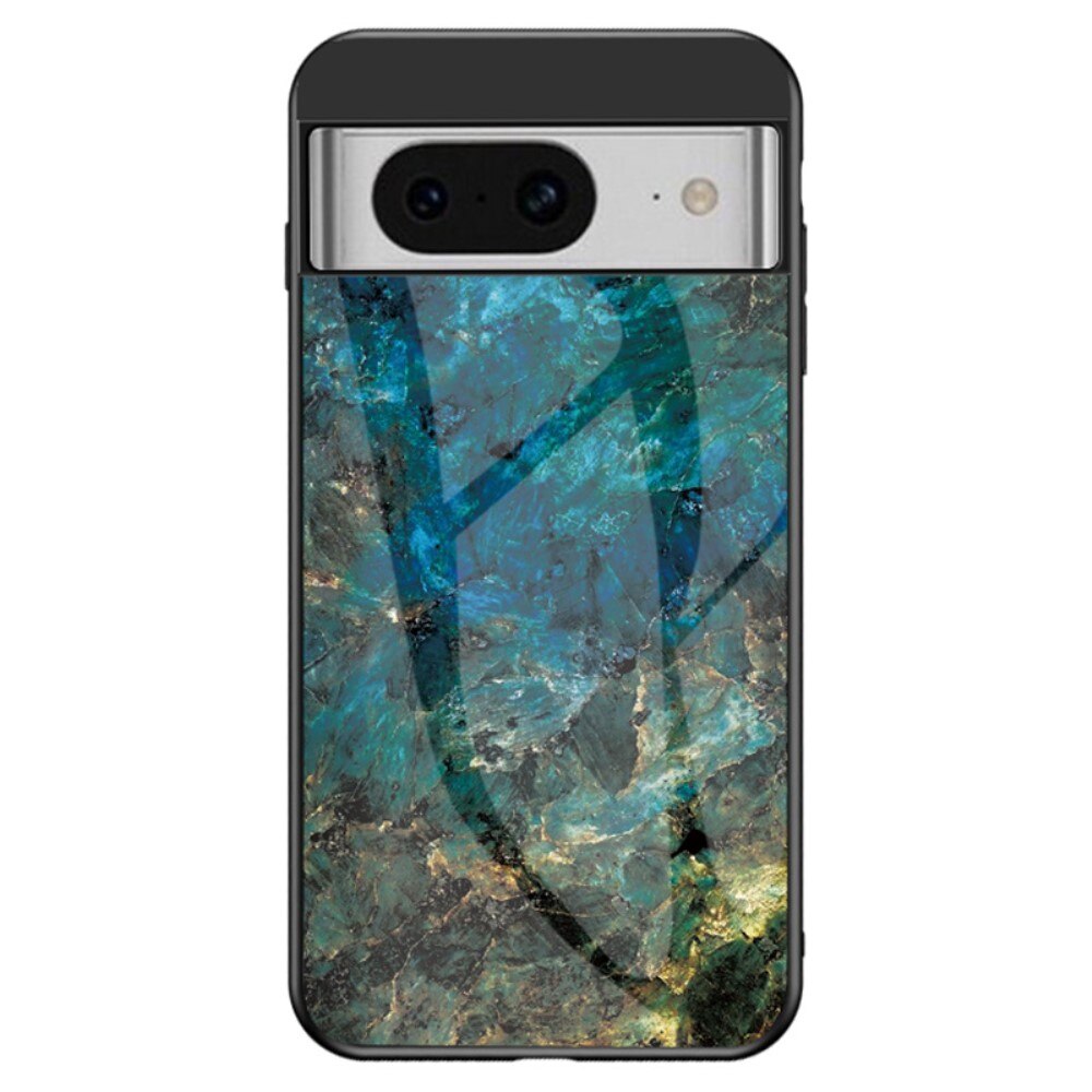 Coque en verre trempé Google Pixel 8, emerald