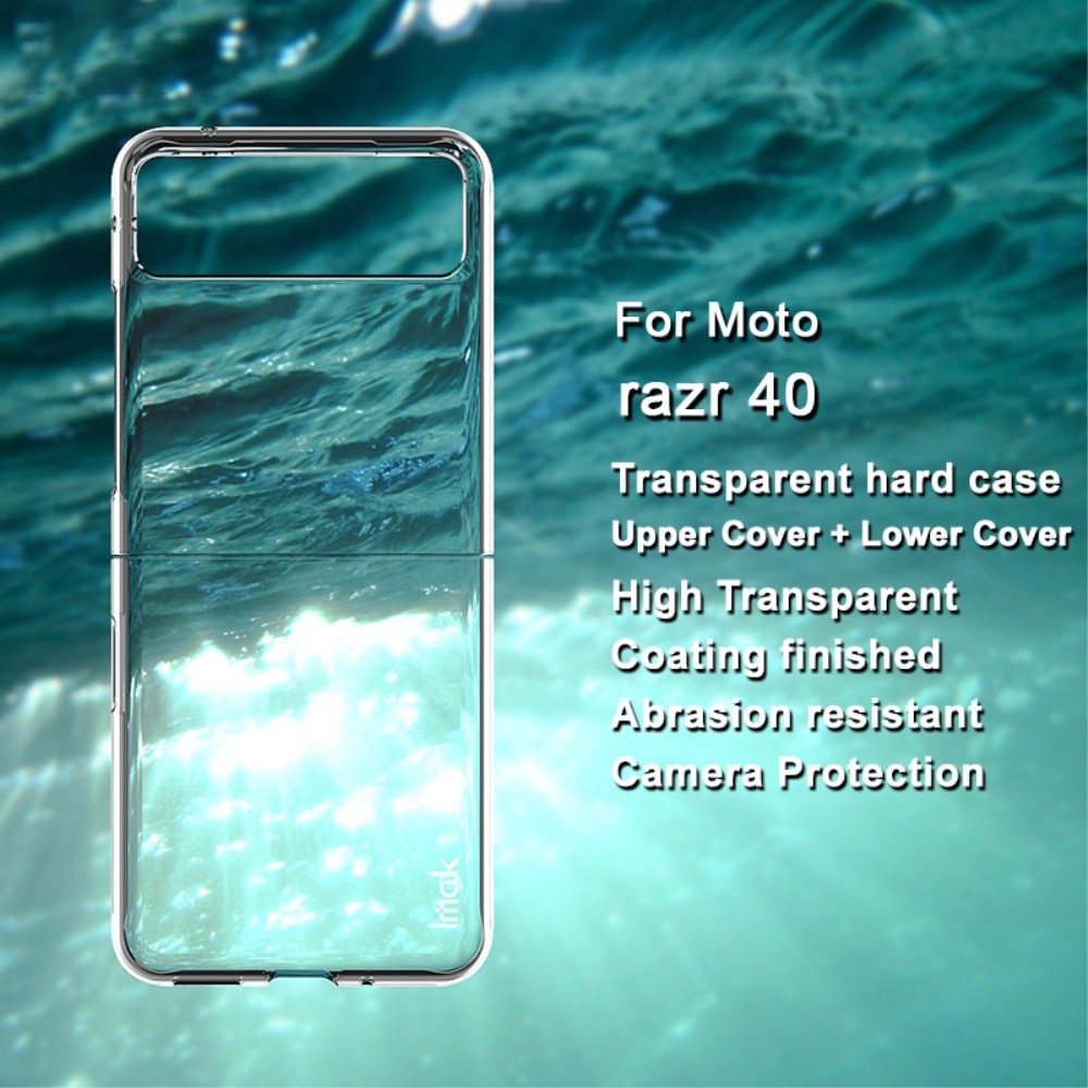 Coque Air Motorola Razr 40 Crystal Clear