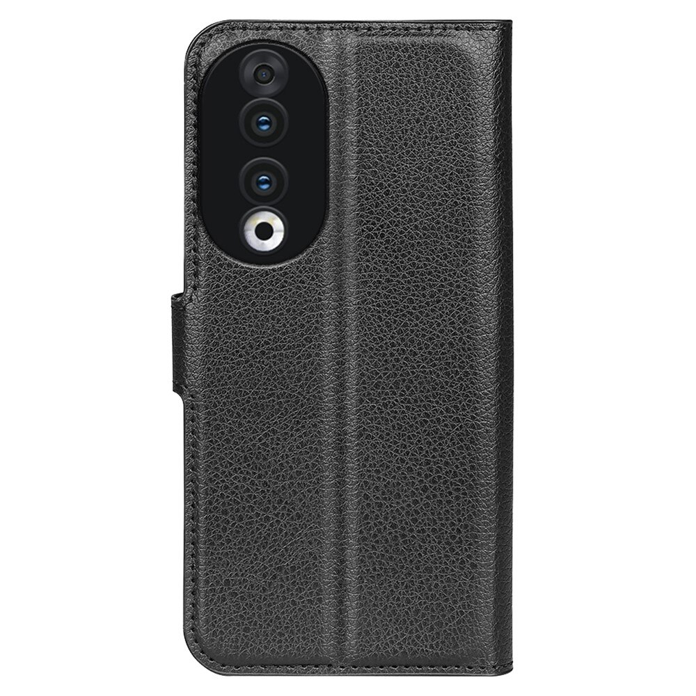 Coque portefeuille Honor 90, noir