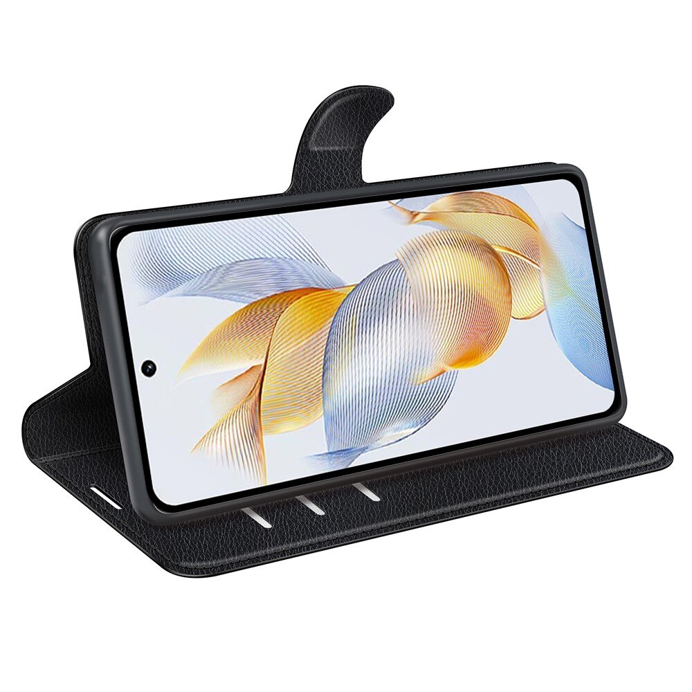 Coque portefeuille  Honor 90, Noir