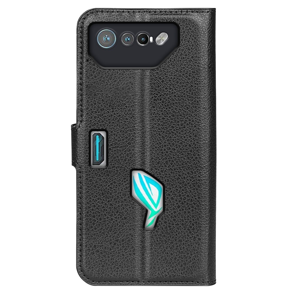Coque portefeuille Asus ROG Phone 7, Noir