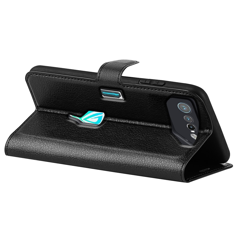 Coque portefeuille Asus ROG Phone 7, Noir