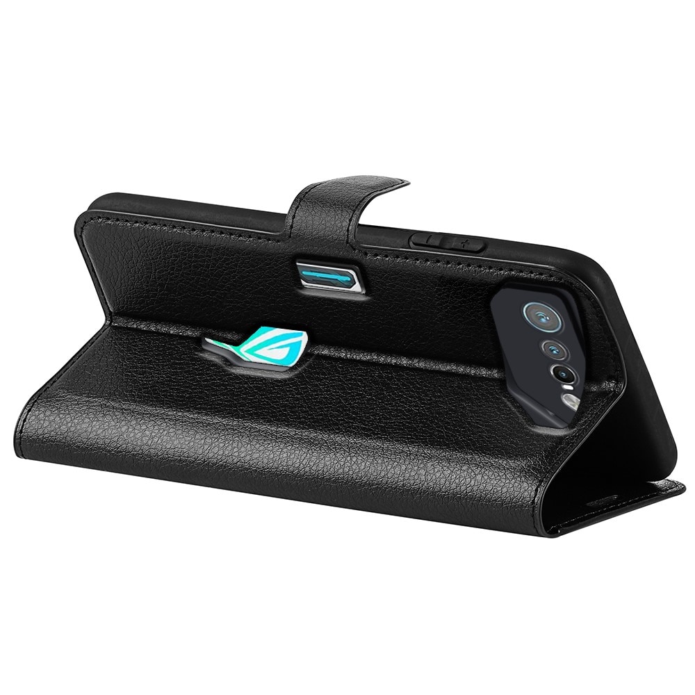 Coque portefeuille Asus ROG Phone 7, noir