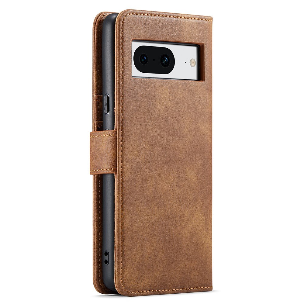 Étui portefeuille Magnet Wallet Google Pixel 8, Cognac