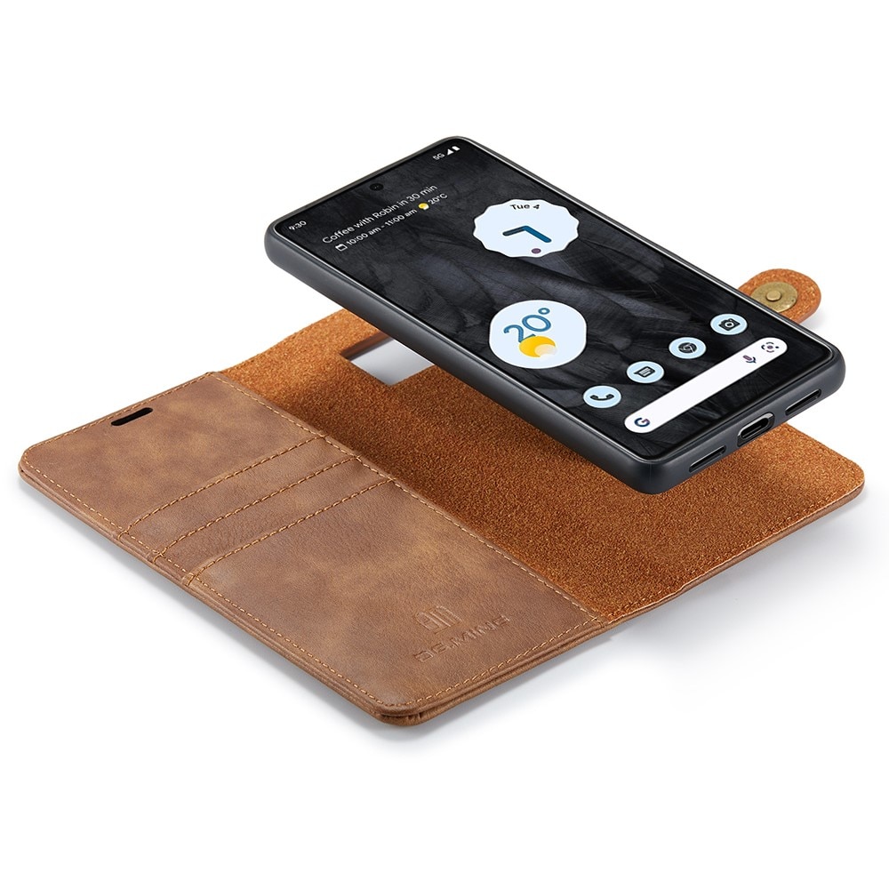 Étui portefeuille Magnet Wallet Google Pixel 8 Pro, Cognac