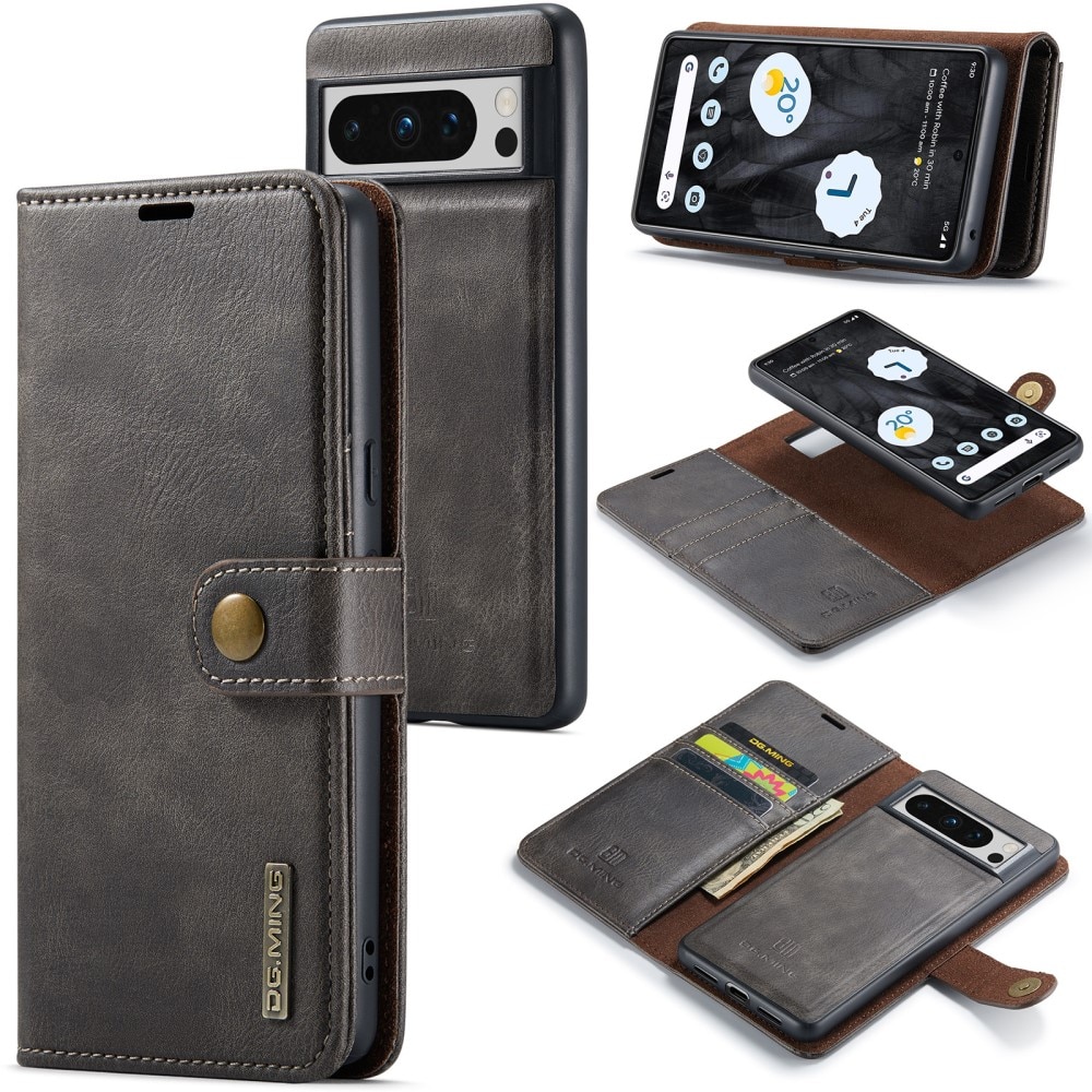 Étui portefeuille Magnet Wallet Google Pixel 8a, Brown