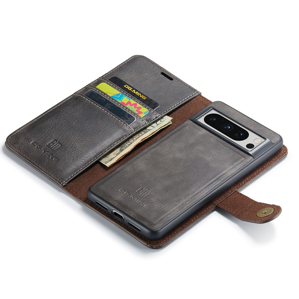 Étui portefeuille Magnet Wallet Google Pixel 8 Pro, Brown