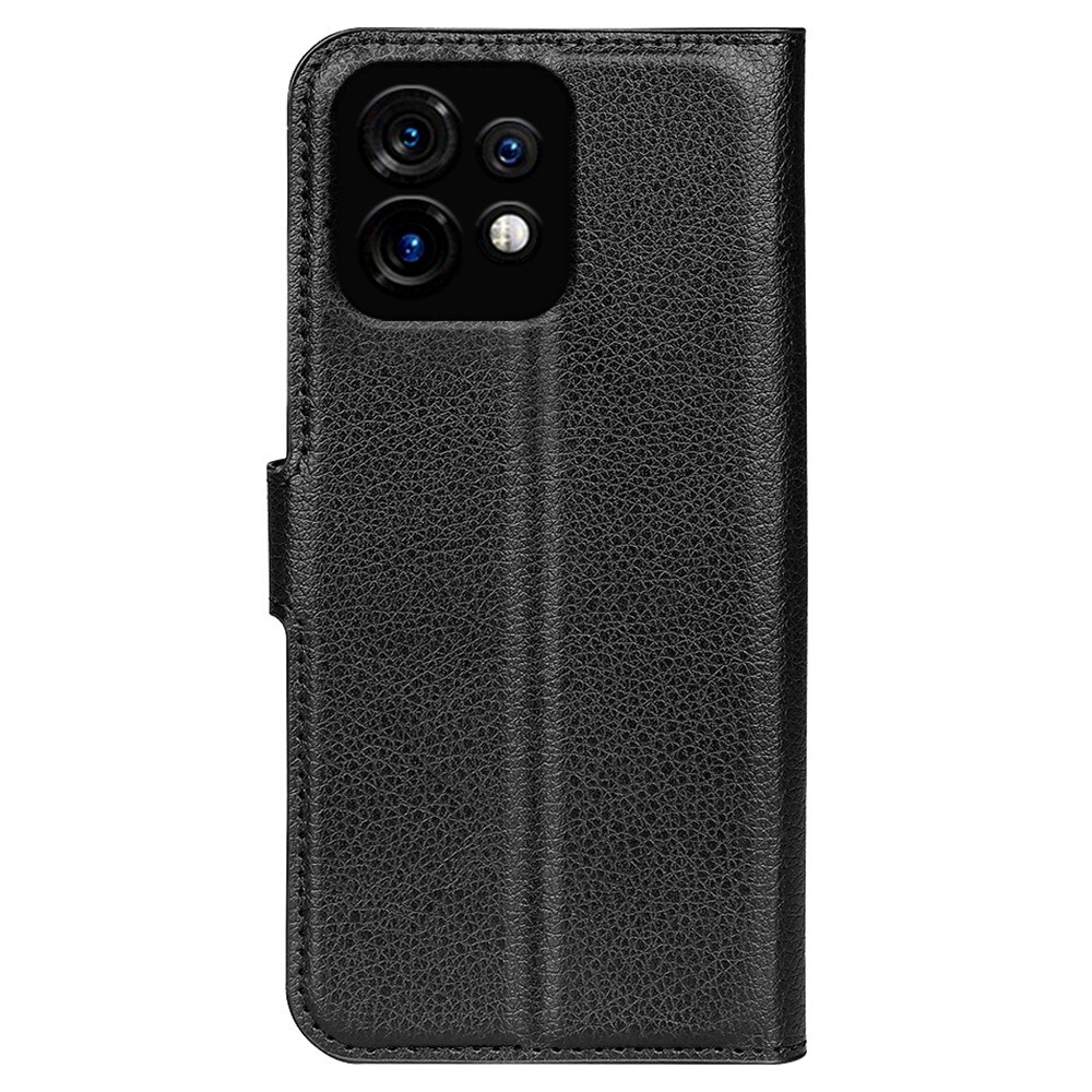 Coque portefeuille Motorola Edge 40 Pro, Noir