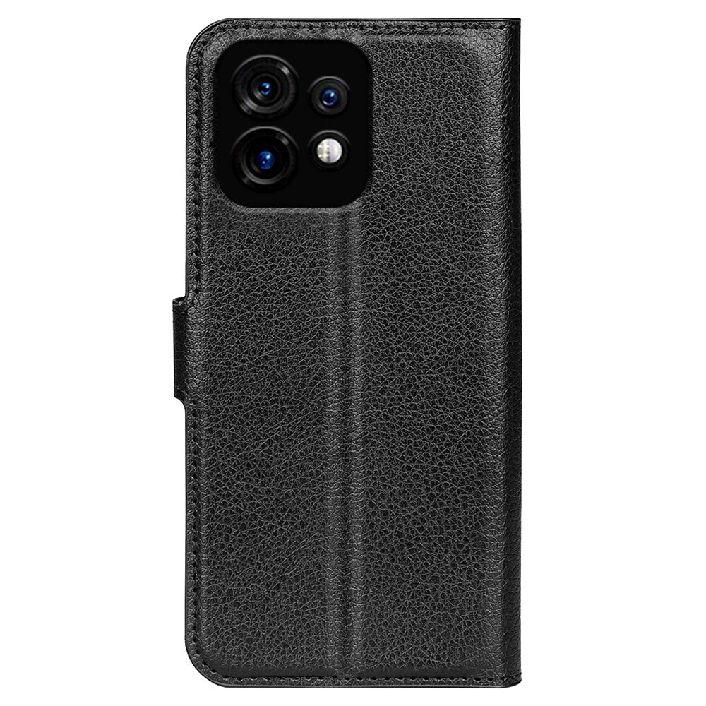 Coque portefeuille Motorola Edge 40 Pro, noir