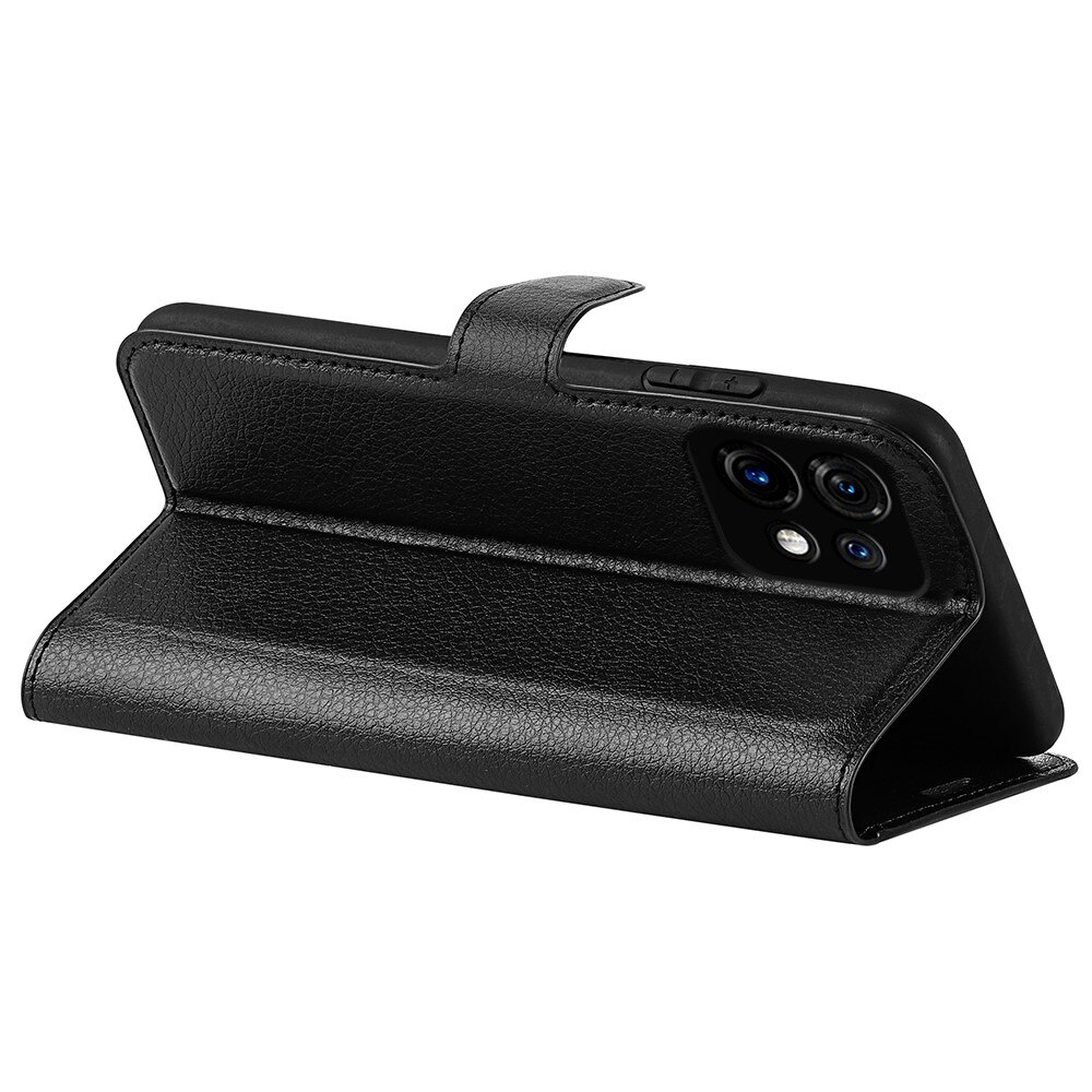 Coque portefeuille Motorola Edge 40 Pro, Noir