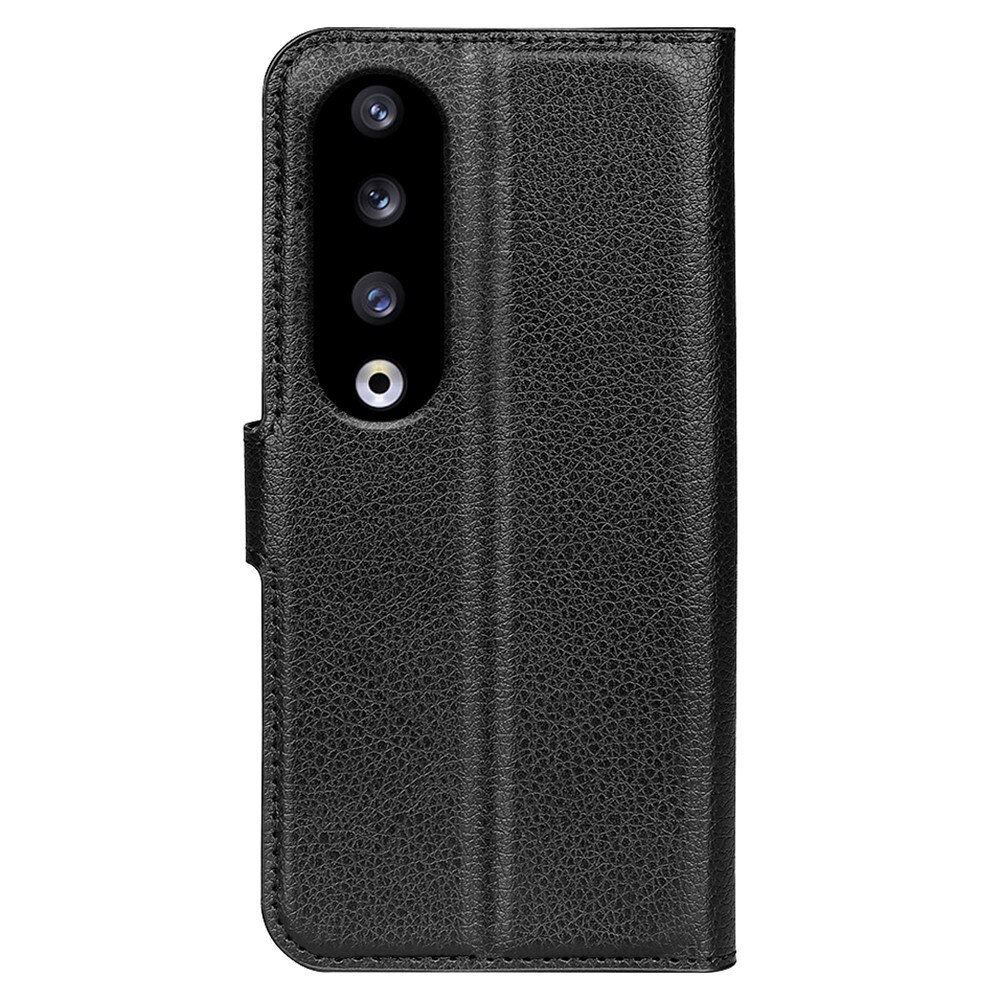 Coque portefeuille Honor 90 Pro, noir