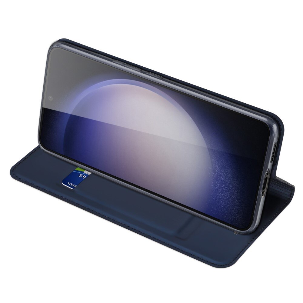 Étui portefeuille Skin Pro Series Samsung Galaxy S23 FE, Bleu