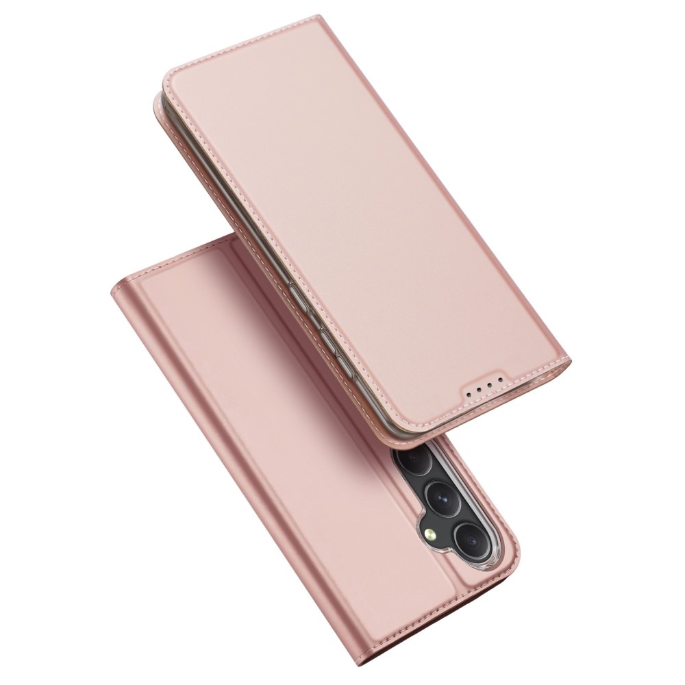 Étui portefeuille Skin Pro Series Samsung Galaxy S23 FE, Or rose