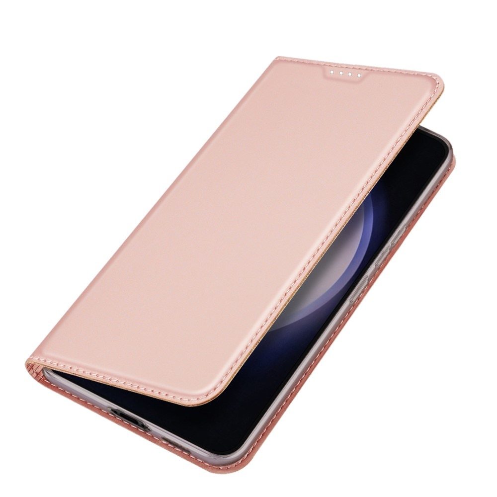 Étui portefeuille Skin Pro Series Samsung Galaxy S23 FE, Or rose