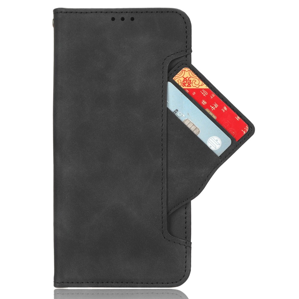Multi-Cartes Etui Portefeuille avec rangement S-pen Samsung Galaxy Z Fold 5, noir