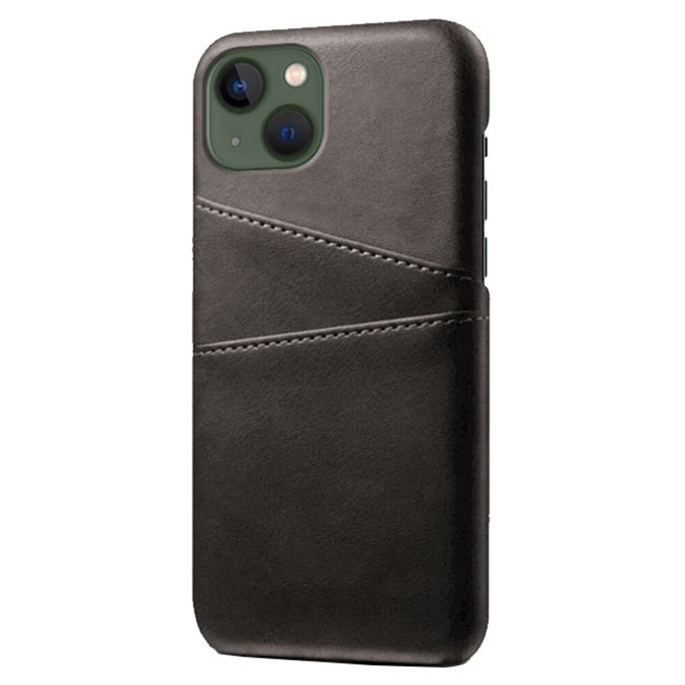 Coque Card Slots iPhone 15 Plus, noir