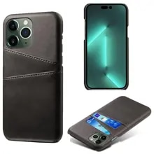 Coque Card Slots iPhone 15 Pro Max, Noir