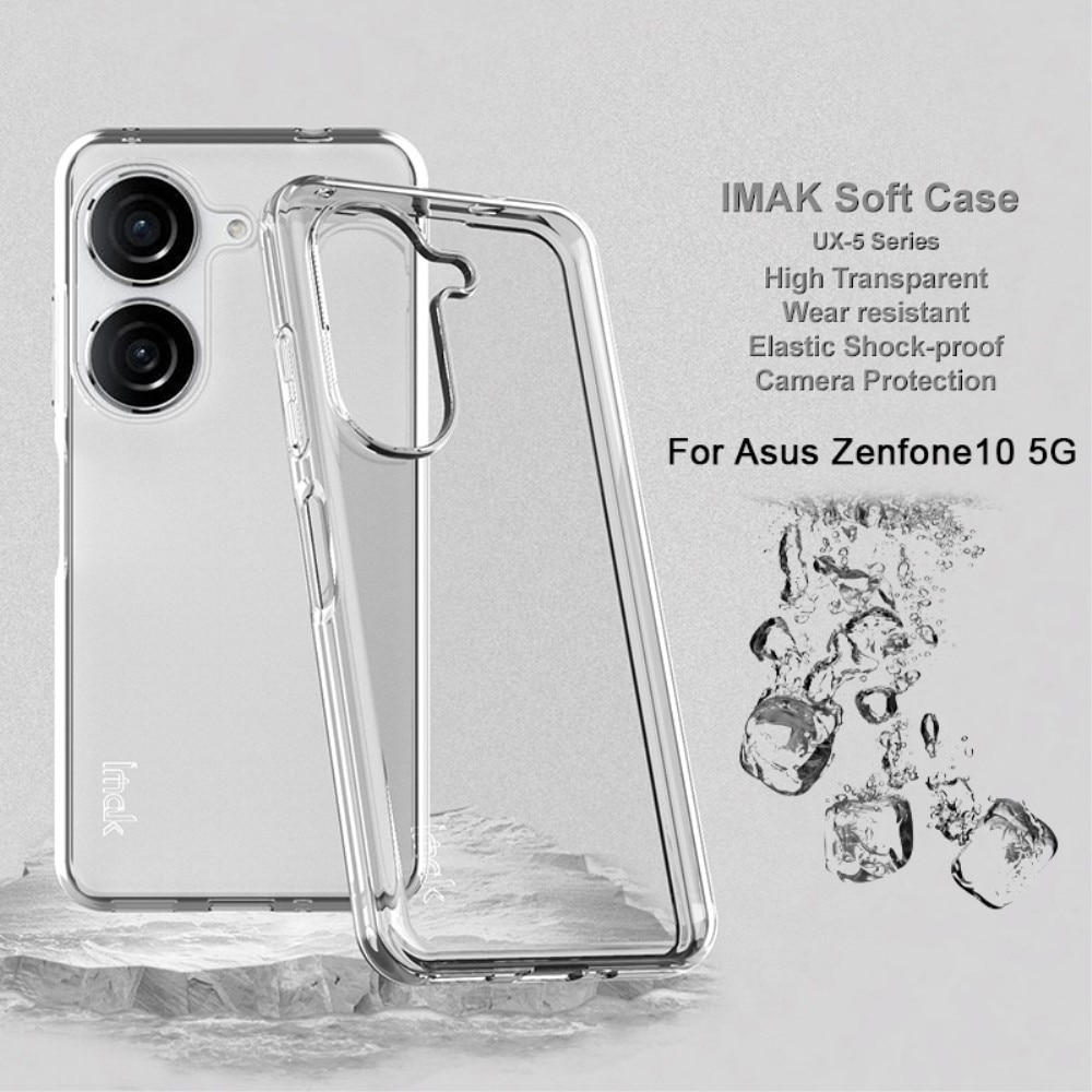 Coque TPU Case Asus ZenFone 10, Crystal Clear