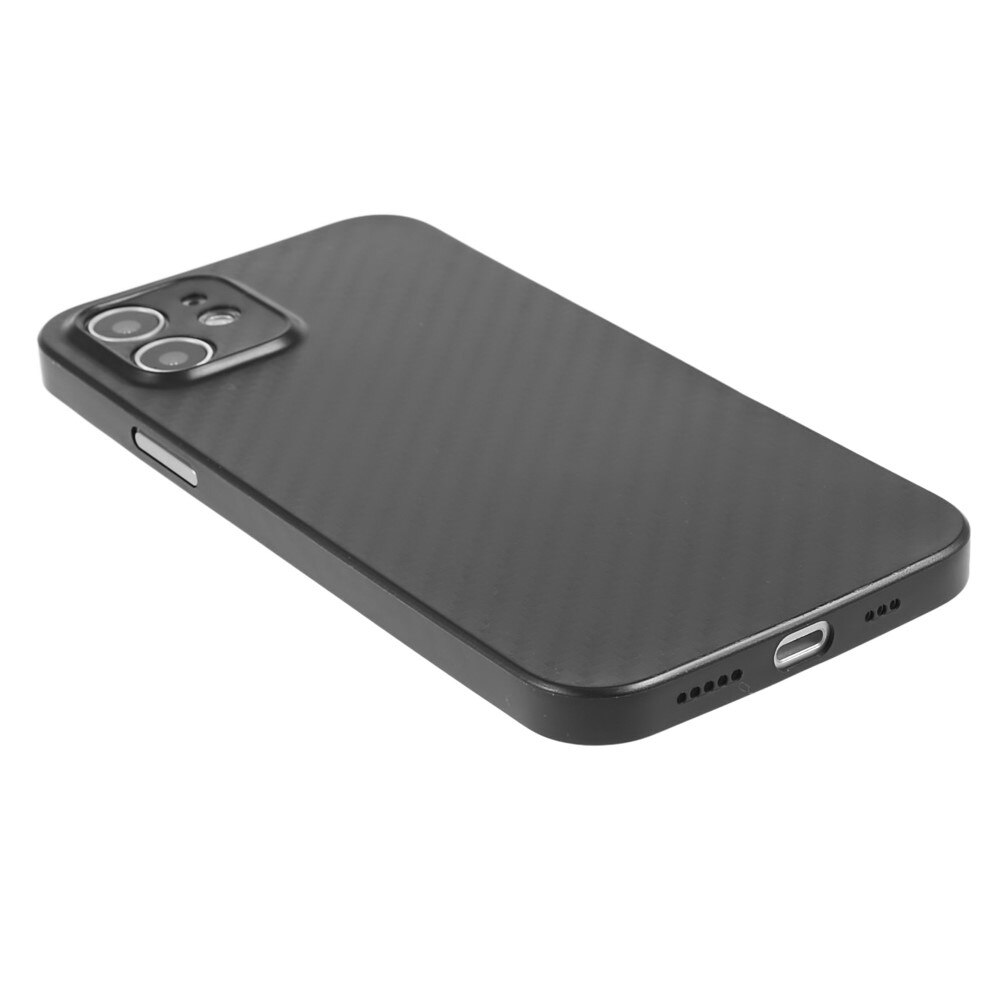 Coque UltraThin iPhone 12, Fibre de carbone