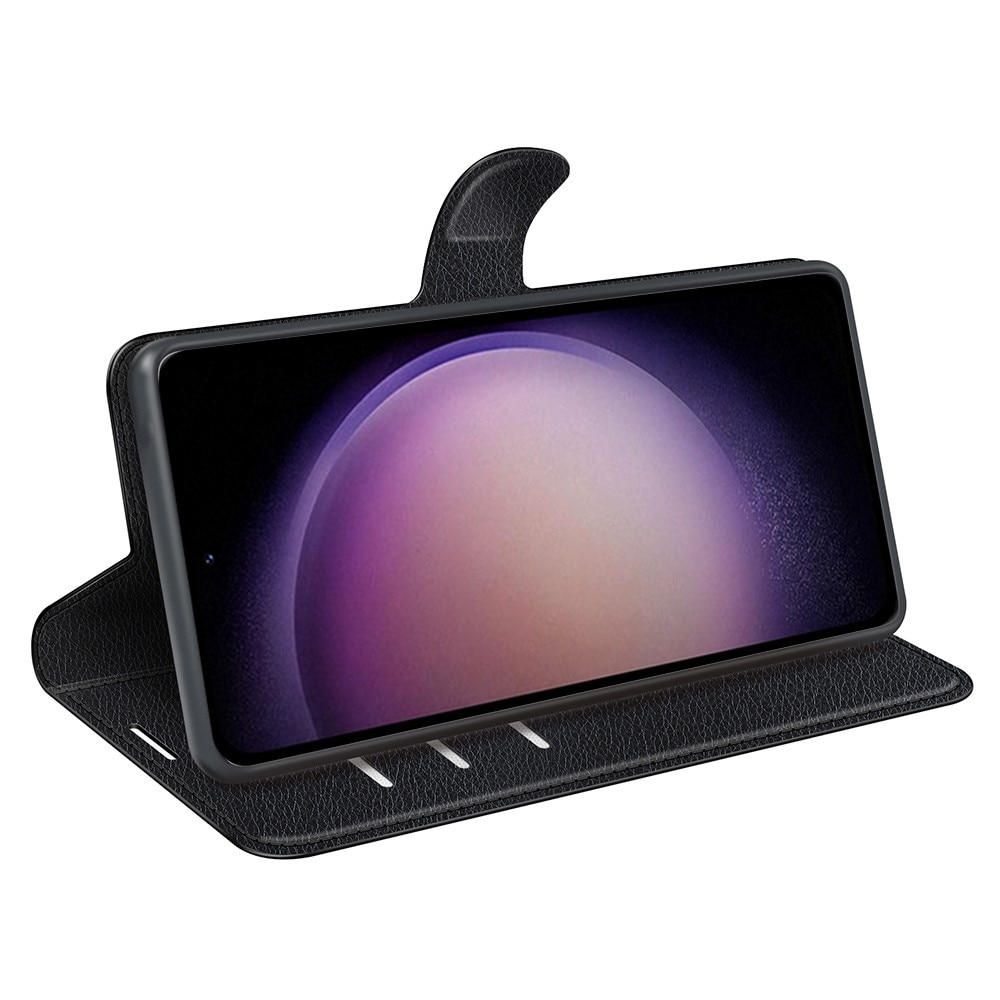 Coque portefeuille Samsung Galaxy S23 FE, Noir