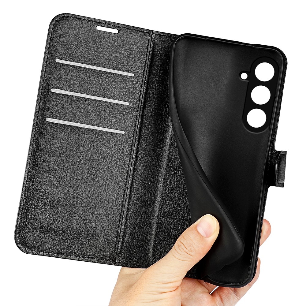 Coque portefeuille Samsung Galaxy S23 FE, Noir