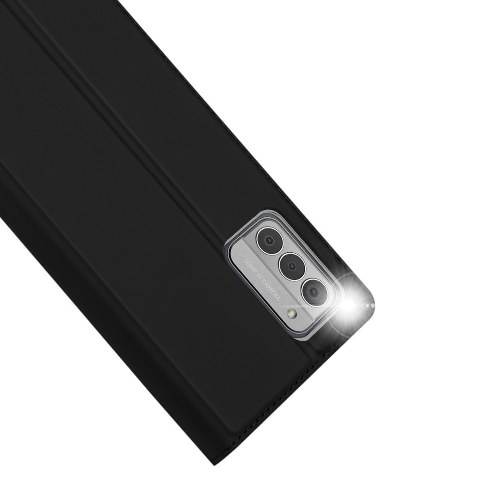 Étui portefeuille Skin Pro Series  Nokia G42, Noir