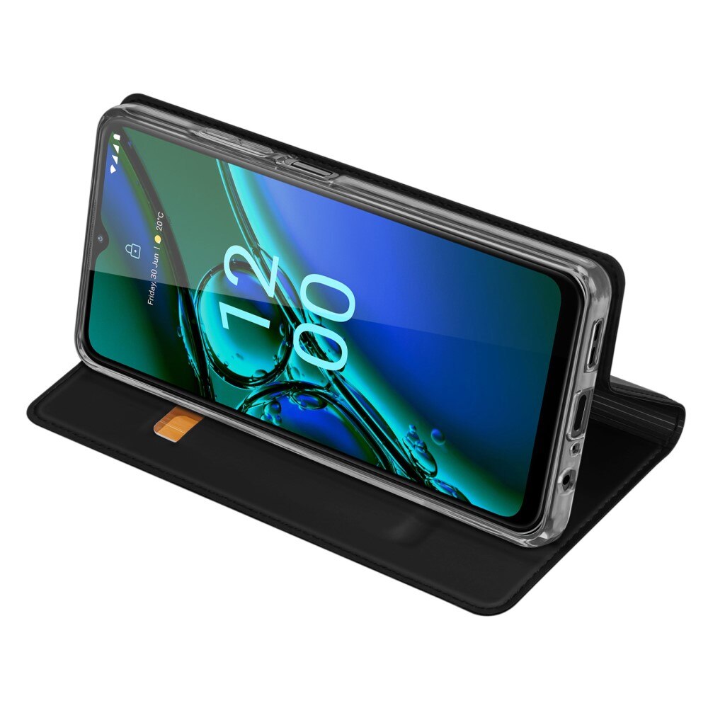 Étui portefeuille Skin Pro Series  Nokia G42, Noir