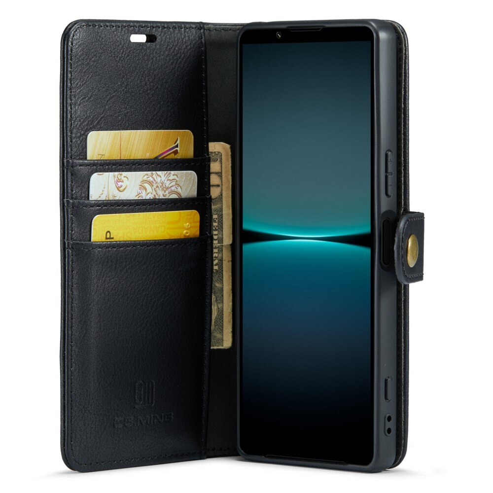 Étui portefeuille Magnet Wallet Sony Xperia 5 V, Black