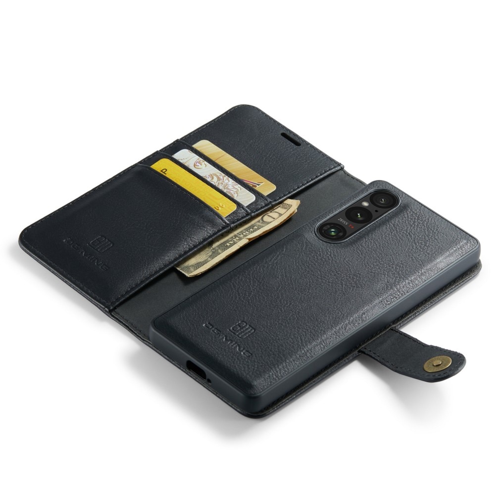 Étui portefeuille Magnet Wallet Sony Xperia 1 V, Black