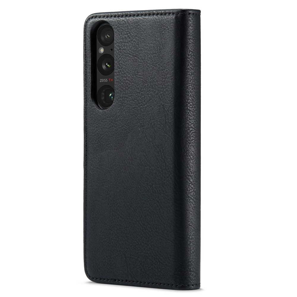 Étui portefeuille Magnet Wallet Sony Xperia 1 V, Black