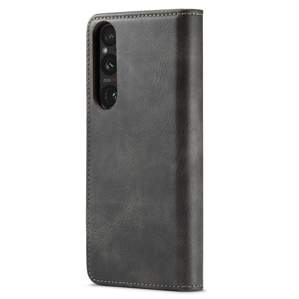 Étui portefeuille Magnet Wallet Sony Xperia 1 V, Brown