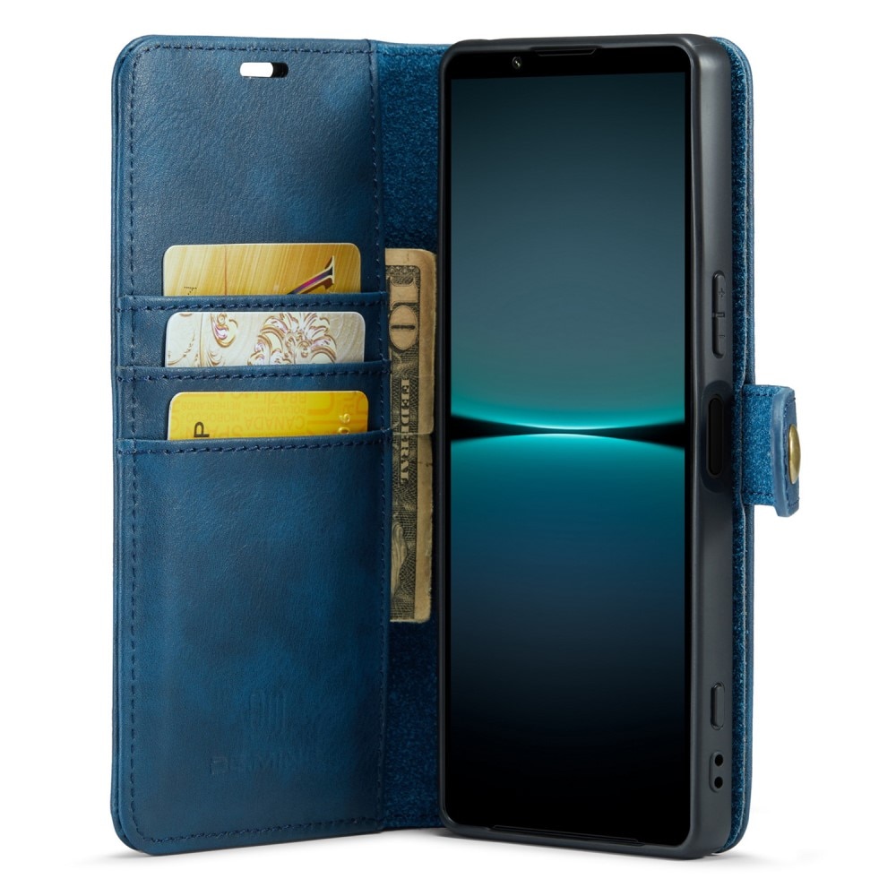 Étui portefeuille Magnet Wallet Sony Xperia 1 V, Blue