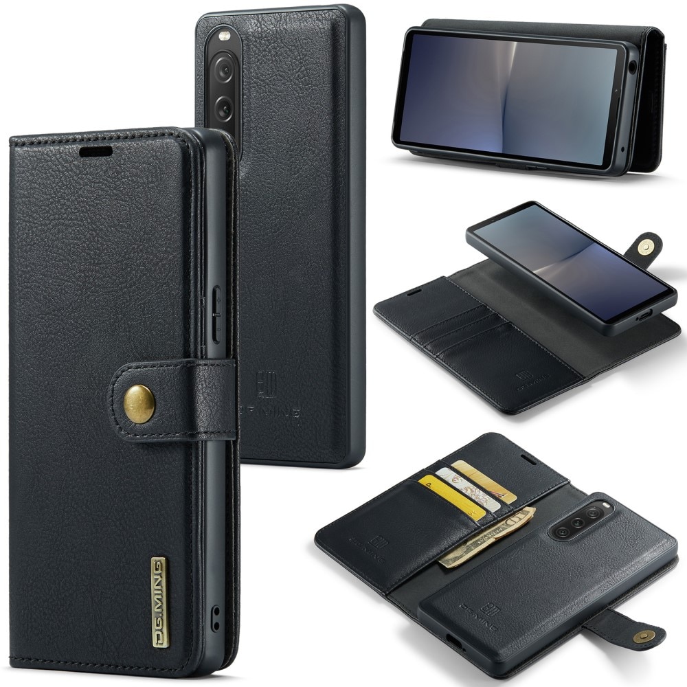 Étui portefeuille Magnet Wallet Sony Xperia 10 VI, Black