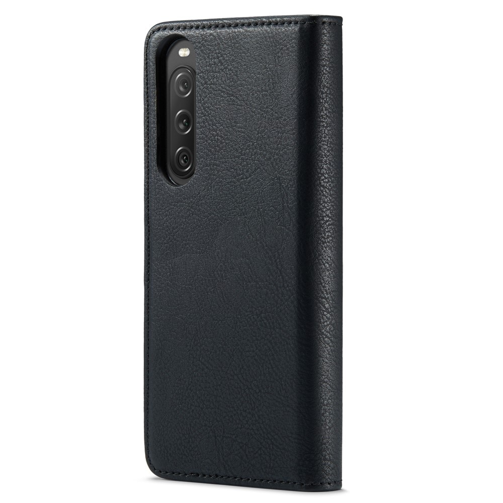 Étui portefeuille Magnet Wallet Sony Xperia 10 V, Black