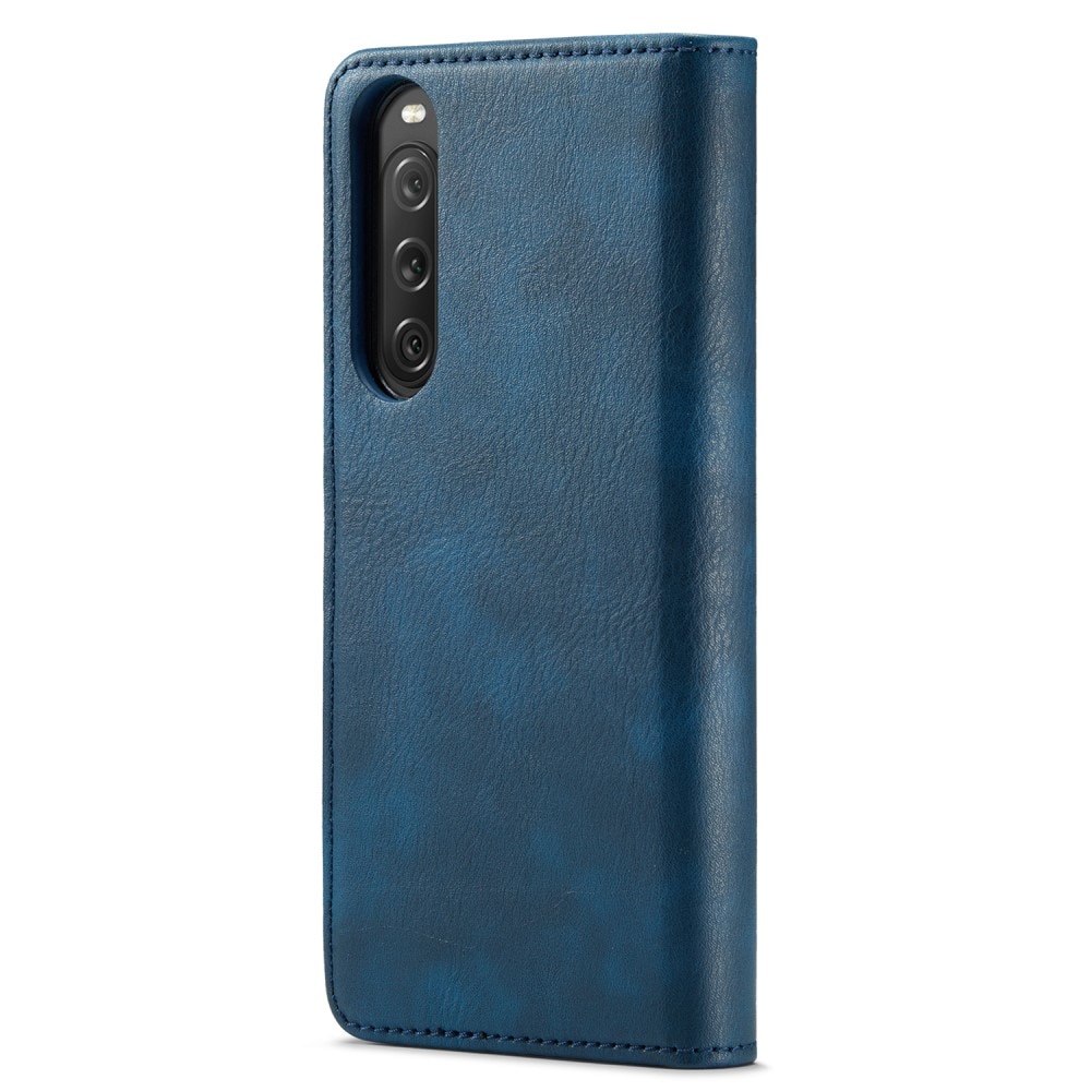 Étui portefeuille Magnet Wallet Sony Xperia 10 V, Blue