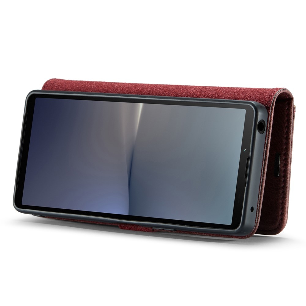 Étui portefeuille Magnet Wallet Sony Xperia 10 V, Red
