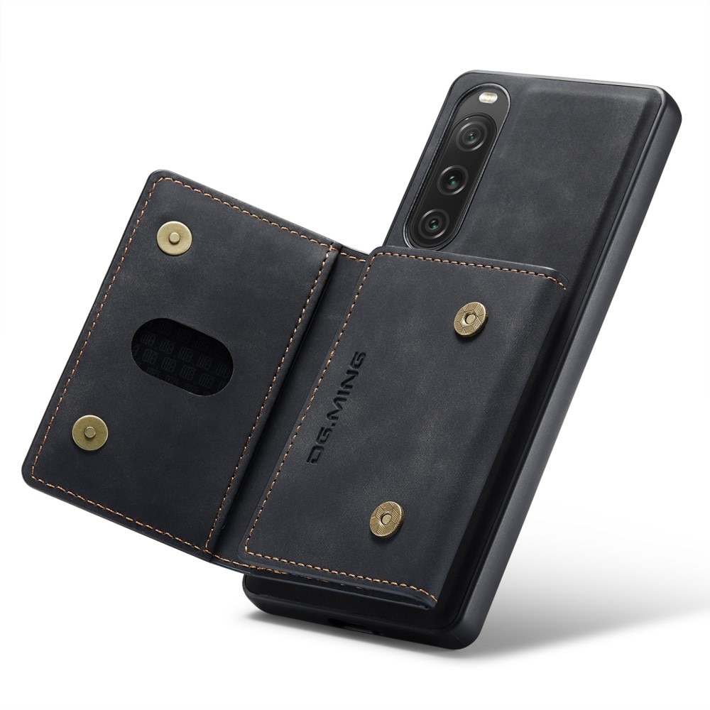 Coque Magnetic Card Slot Sony Xperia 10 V, Black