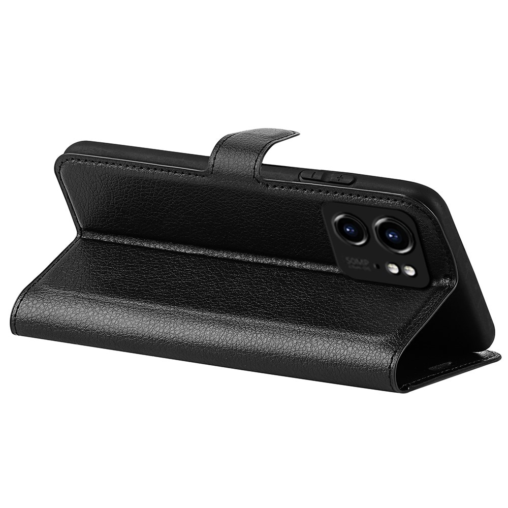 Coque portefeuille Motorola Edge 40, Noir