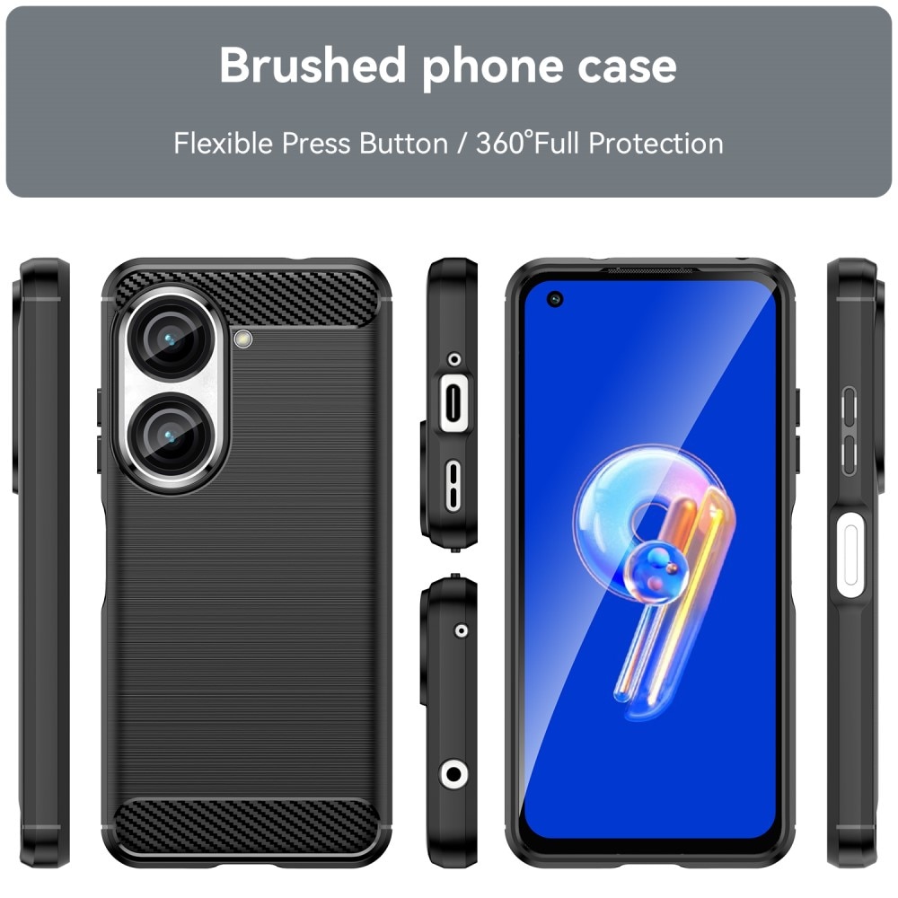 Coque TPU Brushed Asus ZenFone 10, [FÄRG}