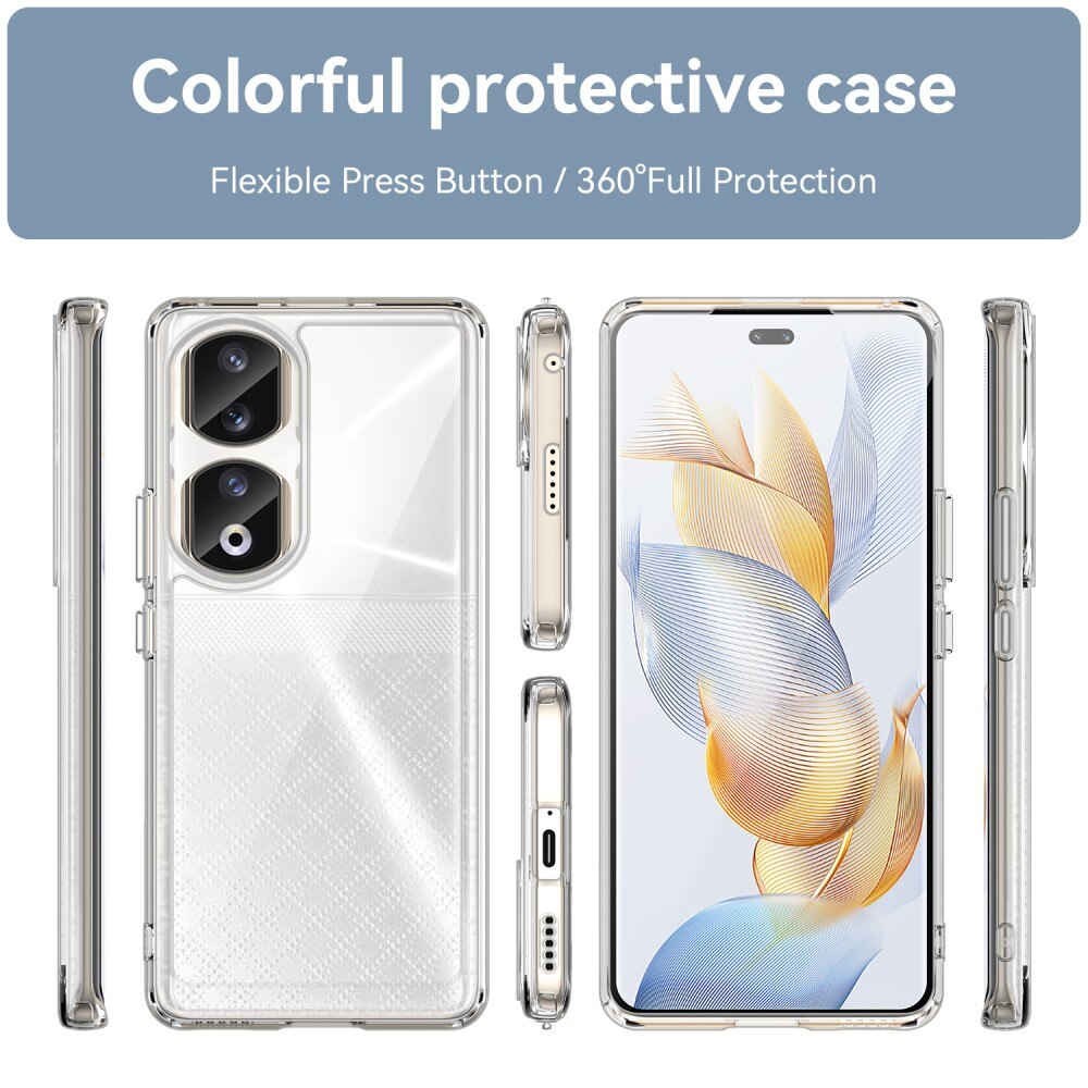 Coque Hybride Crystal Hybrid Honor 90 Pro, transparent